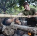 3rd Littoral Combat Team Marines participate in a jungle survival class