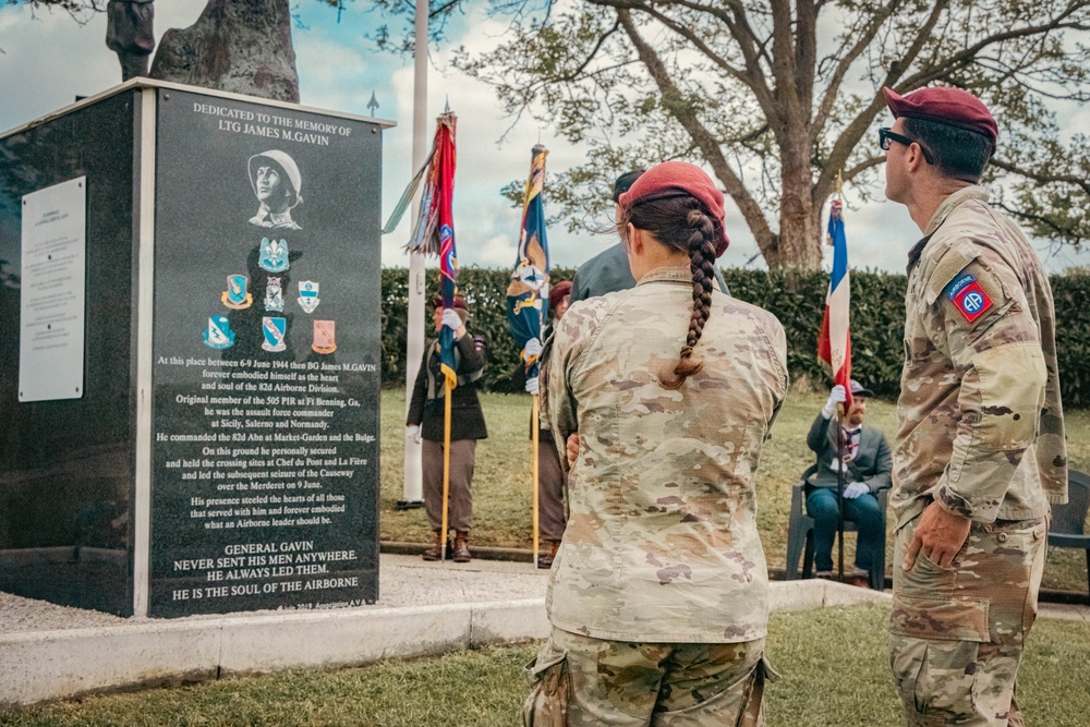 D-Day82: La Fière Memorial Ceremony