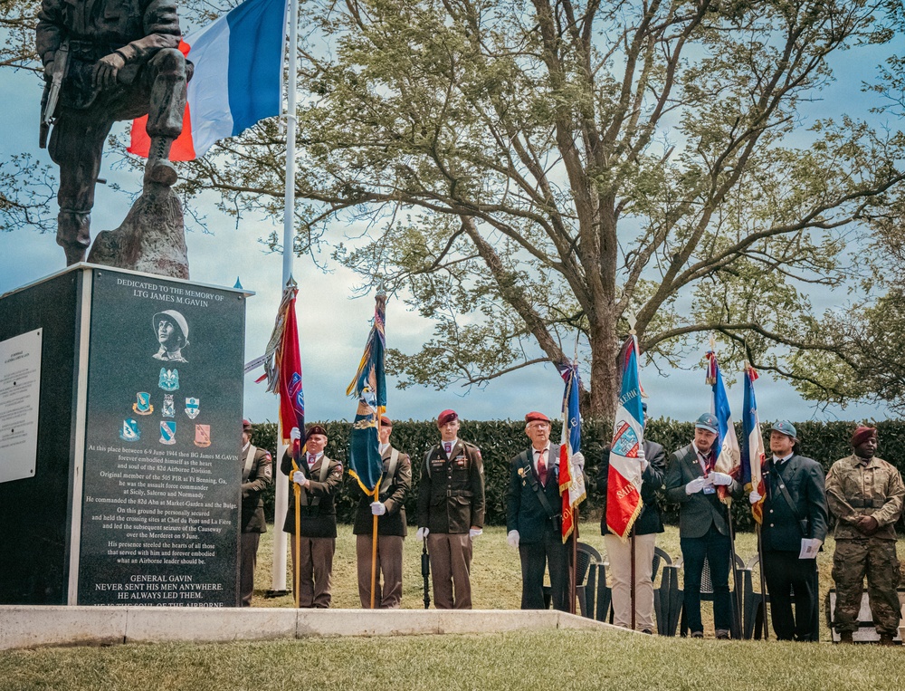 D-Day82: La Fière Memorial Ceremony