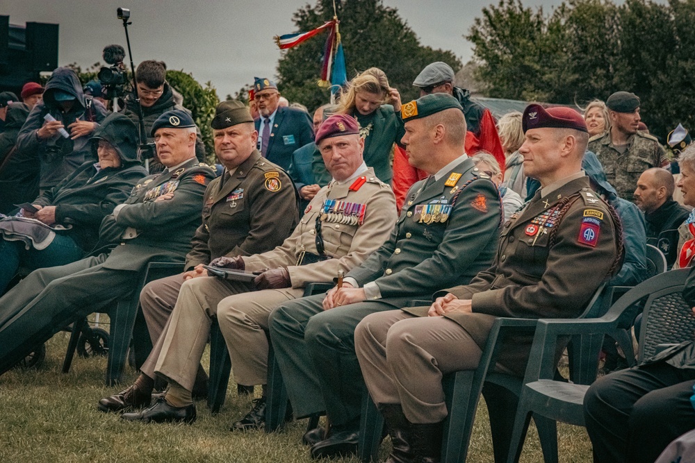 D-Day82: La Fière Memorial Ceremony