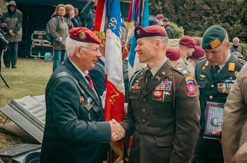 D-Day82: La Fière Memorial Ceremony