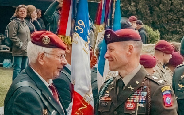 D-Day82: La Fière Memorial Ceremony