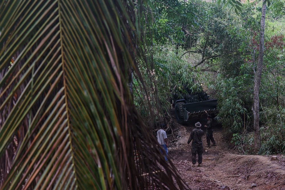 3rd Littoral Logistics Battalion Enhances Training Area Mobility in the Philippines