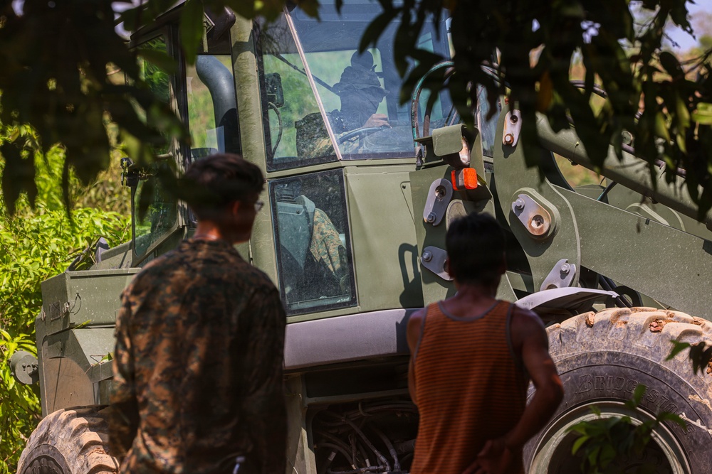 3rd Littoral Logistics Battalion Enhances Training Area Mobility in the Philippines