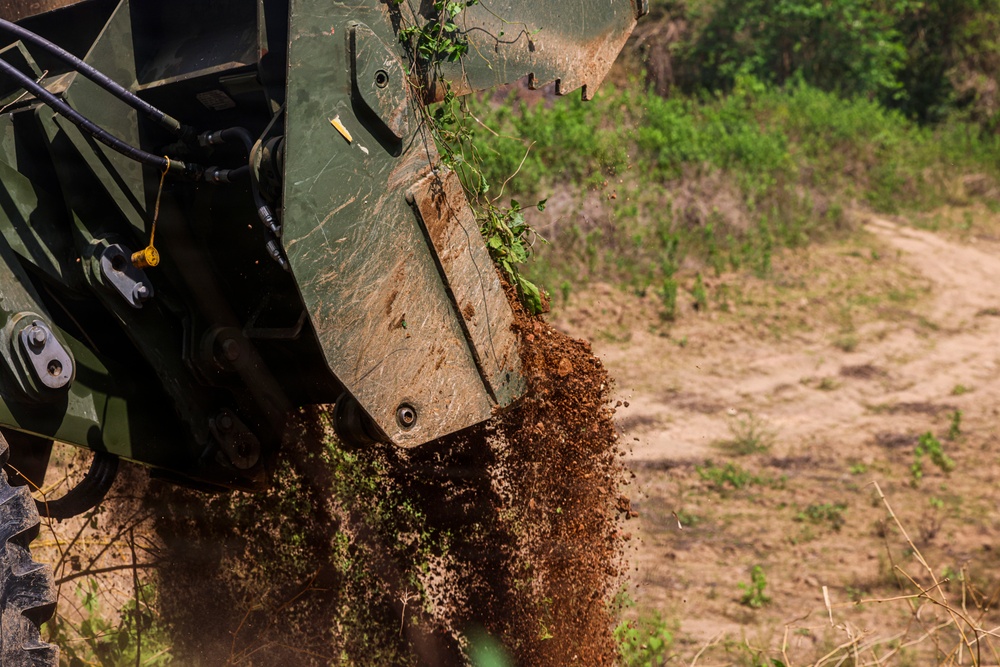 3rd Littoral Logistics Battalion Enhances Training Area Mobility in the Philippines