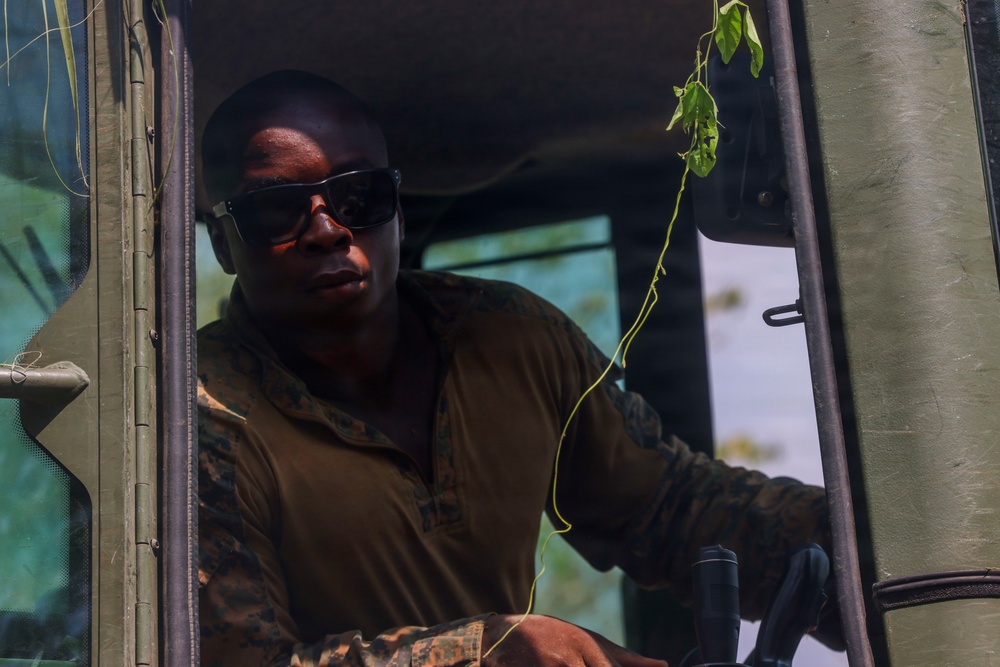 3rd Littoral Logistics Battalion Enhances Training Area Mobility in the Philippines