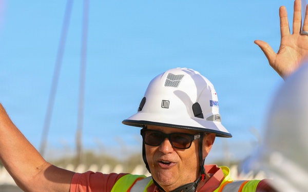 NAVFAC Constructs New Helicopter Hangar