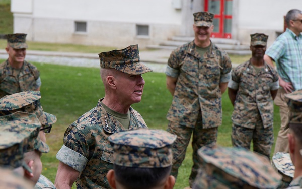 U.S. Marine Corps Commandant visits Marines in Europe