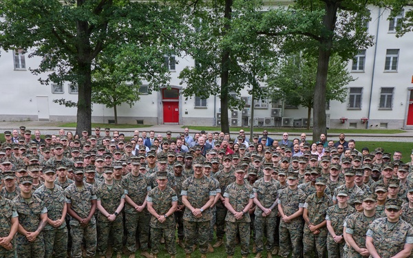 U.S. Marine Corps Commandant visits Marines in Europe
