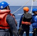 USS Arleigh Burke Conducts Man Overboard Drill in the Mediterranean