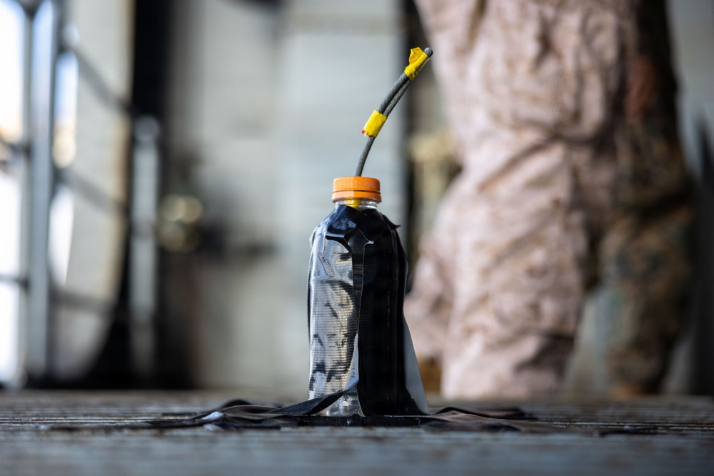 11th MEU Marines Conduct Live-Fire Volumetric Training Aboard USS Boxer