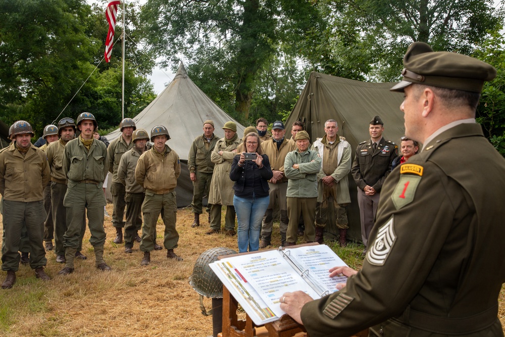 1st Infantry Division Visits Big Red One Assault Museum, June 5, 2026