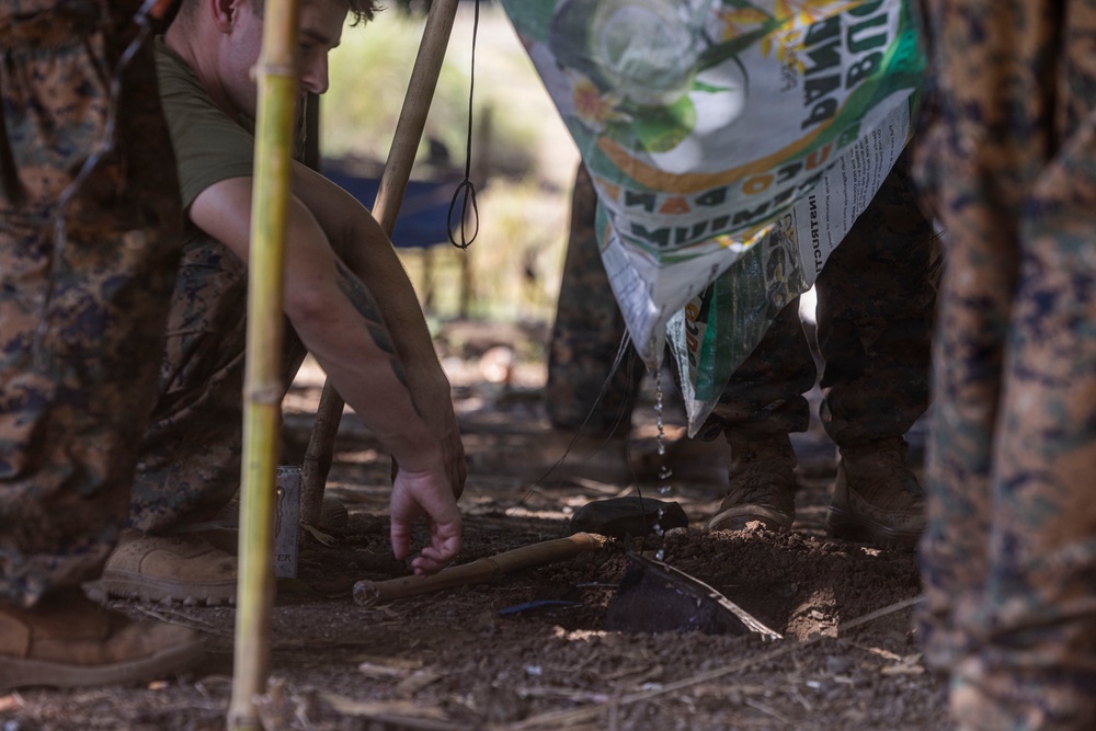 3rd Littoral Combat Team sustains jungle survival training in the Philippines