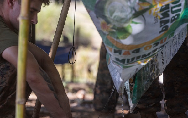 3rd Littoral Combat Team sustains jungle survival training in the Philippines