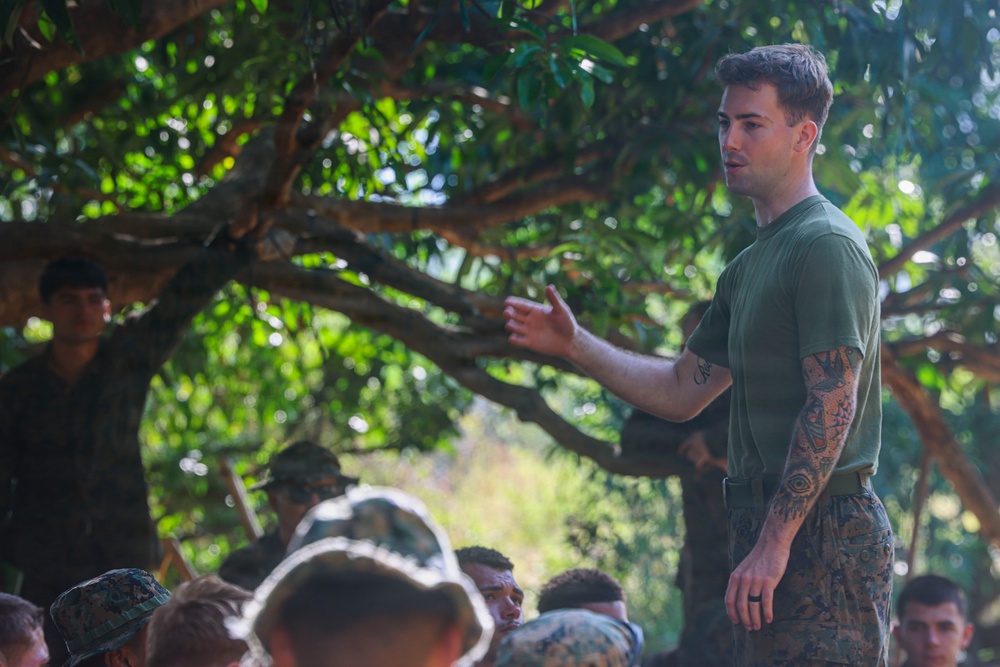 3rd Littoral Combat Team sustains jungle survival training in the Philippines