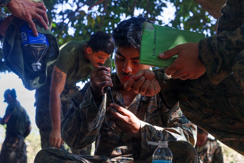 3rd Littoral Combat Team sustains jungle survival training in the Philippines