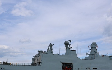 HDMS Absalon (F341) Departs for BATLOPS 26