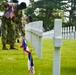 United in Remembrance: Flag Placement Marks 82nd Anniversary of D-Day at Normandy