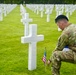 United in Remembrance: Flag Placement Marks 82nd Anniversary of D-Day at Normandy