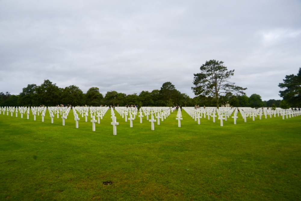 United in Remembrance: Flag Placement Marks 82nd Anniversary of D-Day at Normandy