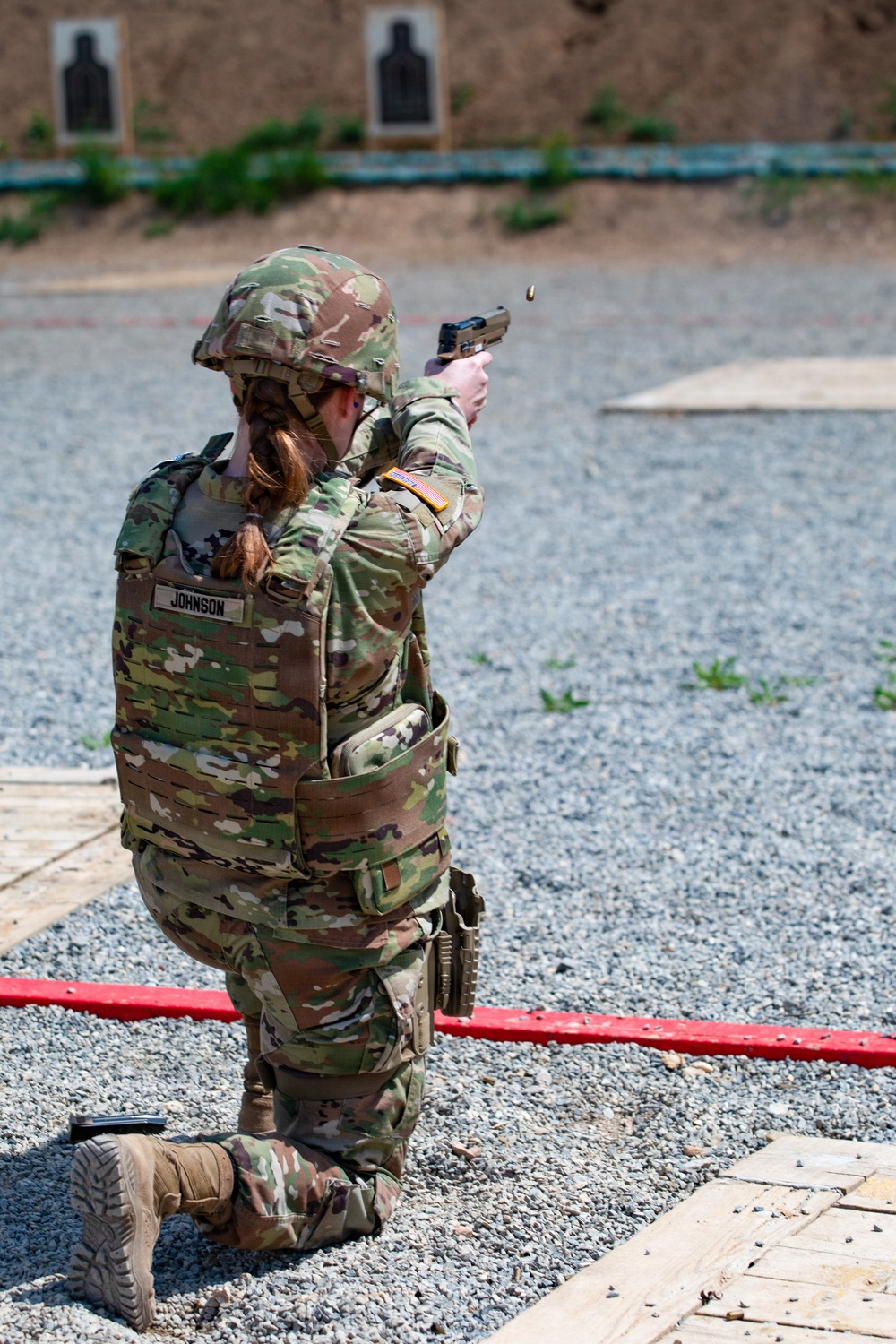 KFOR RC-E Soldiers sharpen marksmanship skills during weapons qualification