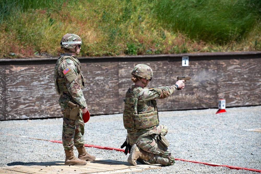 KFOR RC-E Soldiers sharpen marksmanship skills during weapons qualification