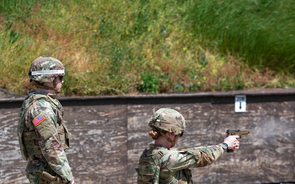KFOR RC-E Soldiers sharpen marksmanship skills during weapons qualification