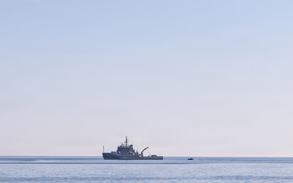 U.S. Marines showcase amphibious capabilities with boat insert in Estonia