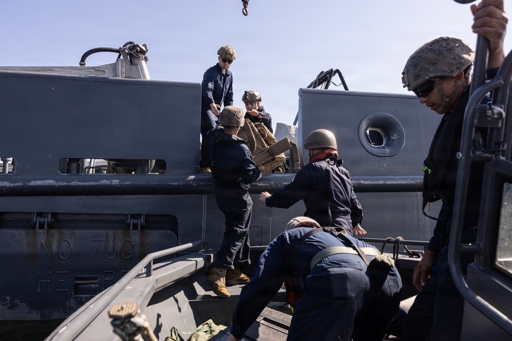 U.S. Marines showcase amphibious capabilities with boat insert in Estonia