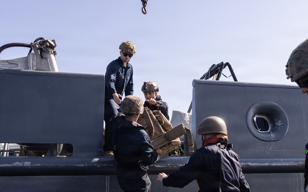 U.S. Marines showcase amphibious capabilities with boat insert in Estonia