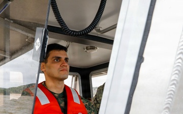 Brazilian Naval Officer Observes NY Naval Militia Exercise as Part of State Partnership Program