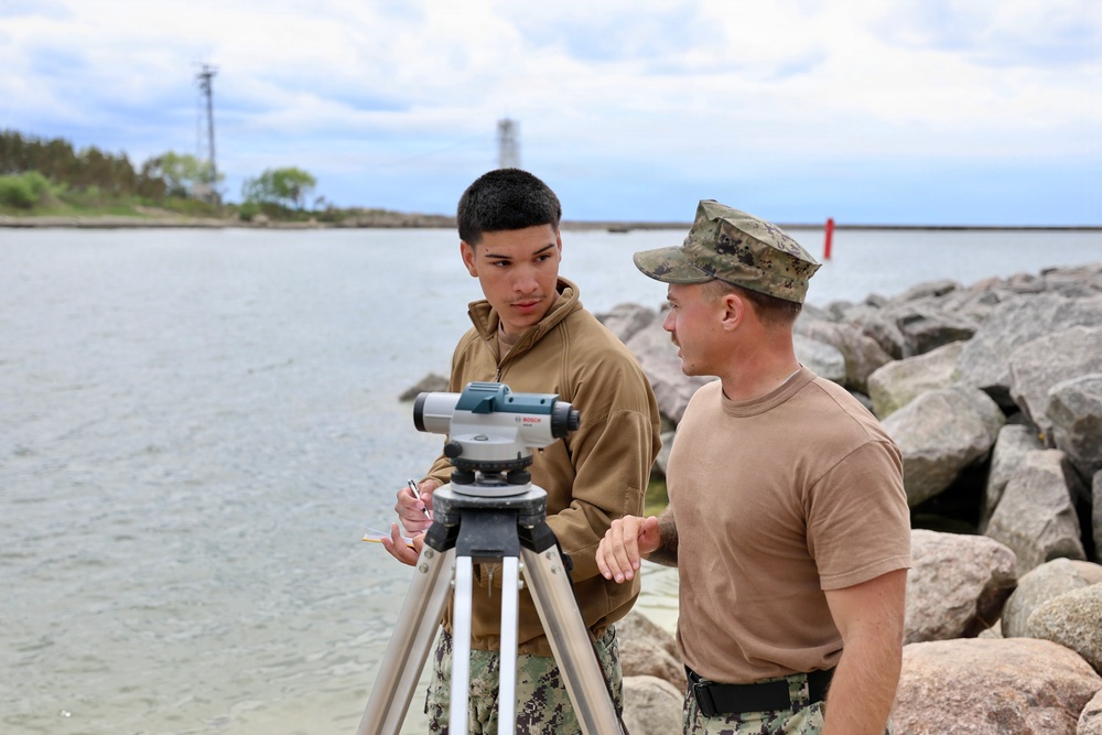 Underwater Construction Team One operations during BALTOPS 2026