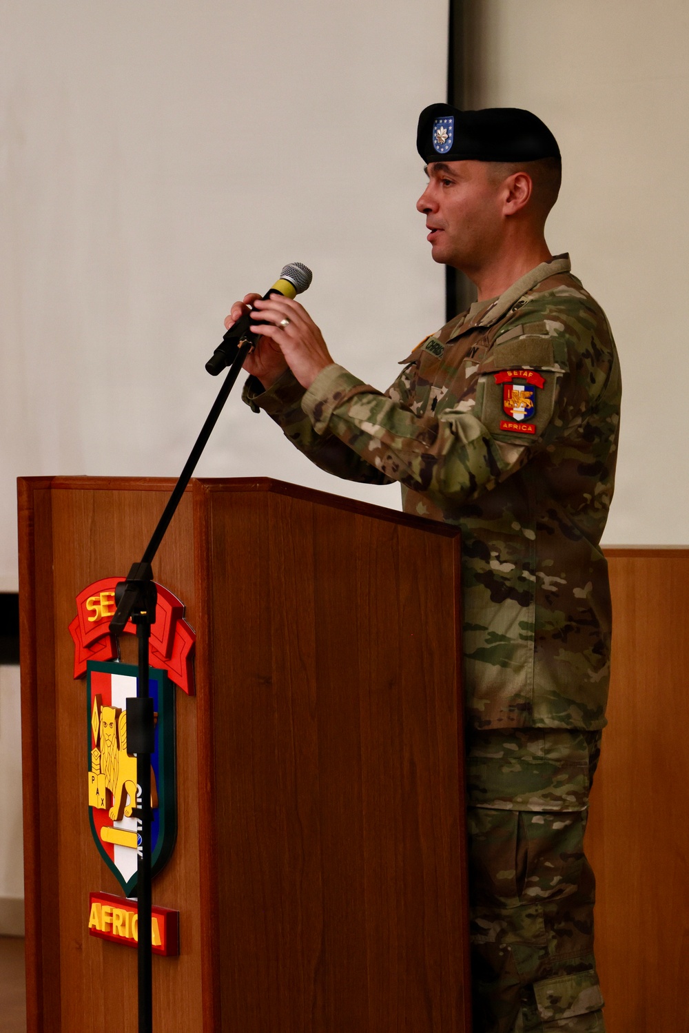 Intelligence and Sustainment Company conducts change of command ceremony