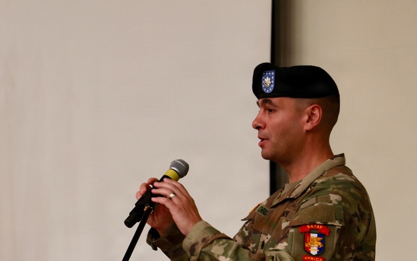 Intelligence and Sustainment Company conducts change of command ceremony