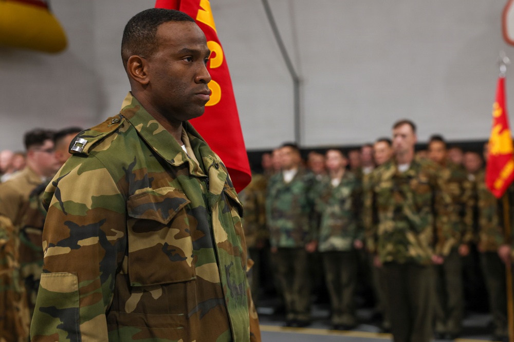 8th &amp; I Marines recognized at Battalion Formation
