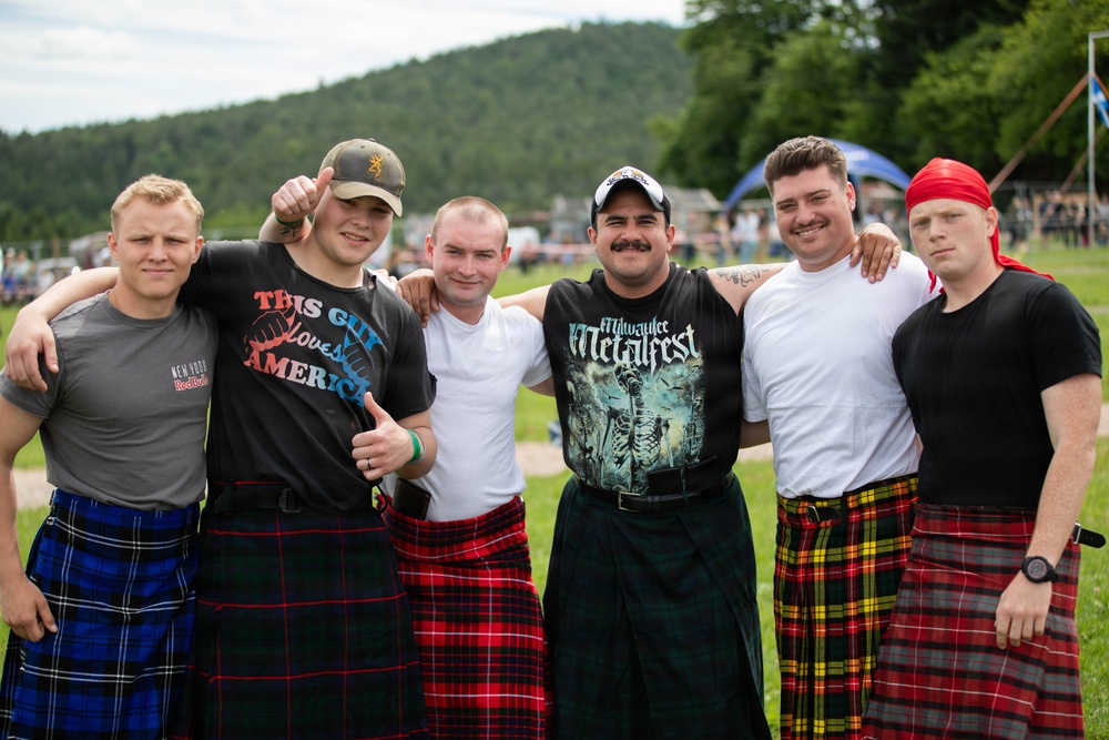 2d Cavalry Regiment participates in Highland Games