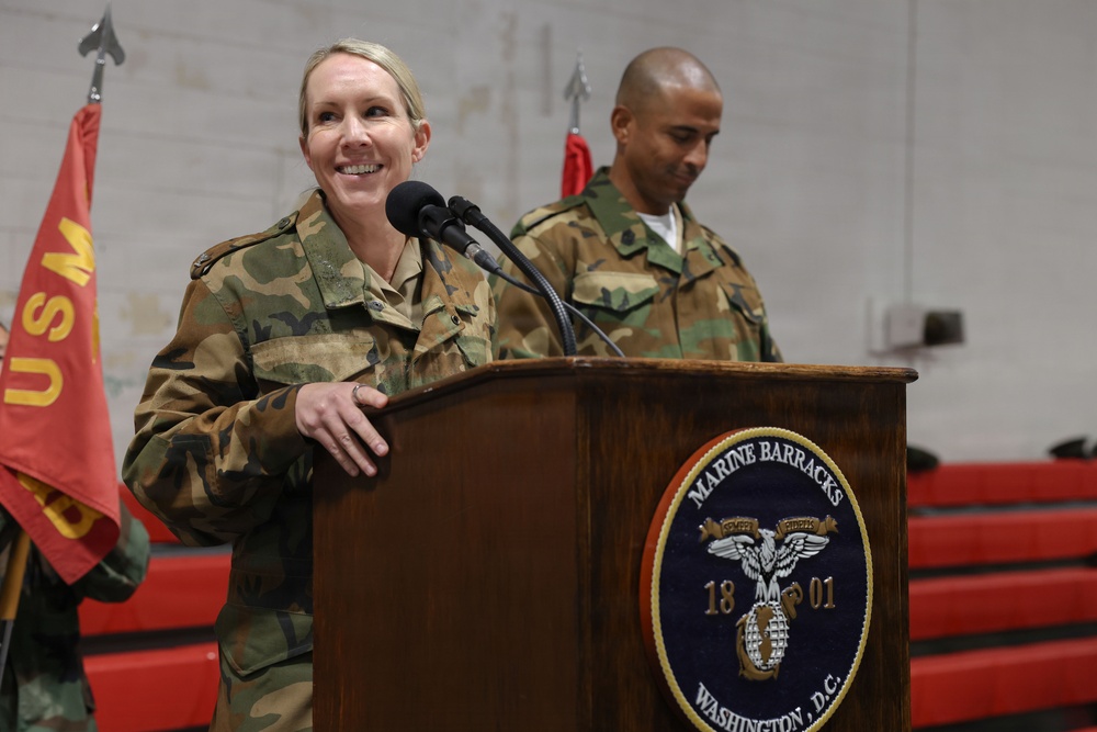 8th &amp; I Marines recognized at Battalion Formation