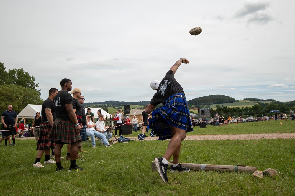 2d Cavalry Regiment participates in Highland Games