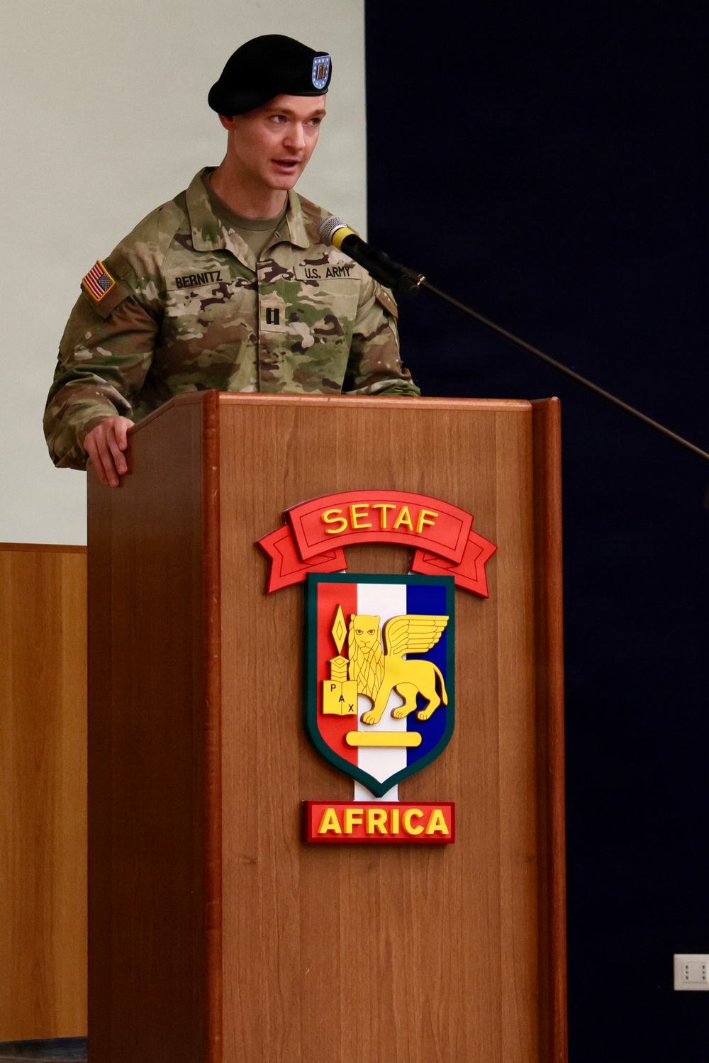 Intelligence and Sustainment Company conducts change of command ceremony