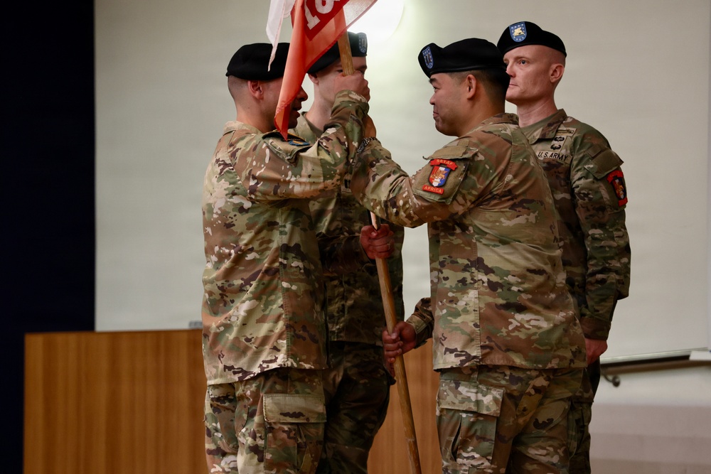 Intelligence and Sustainment Company conducts change of command ceremony