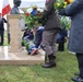 The laying of commemorative wreaths