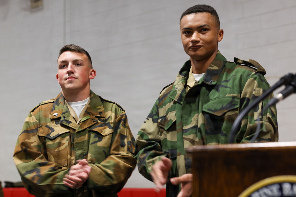 8th &amp; I Marines recognized at Battalion Formation