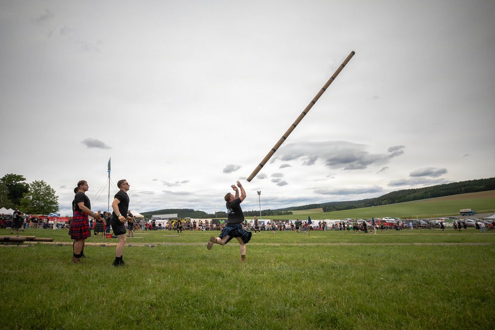 2d Cavalry Regiment participates in Highland Games