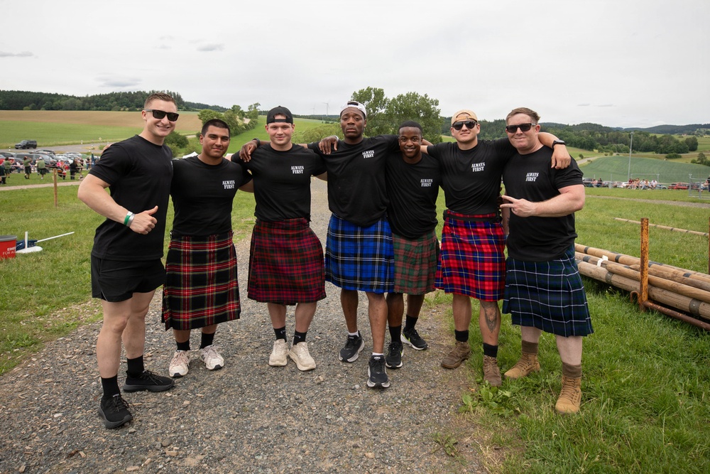 2d Cavalry Regiment participates in Highland Games