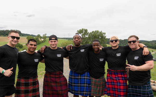 2d Cavalry Regiment participates in Highland Games