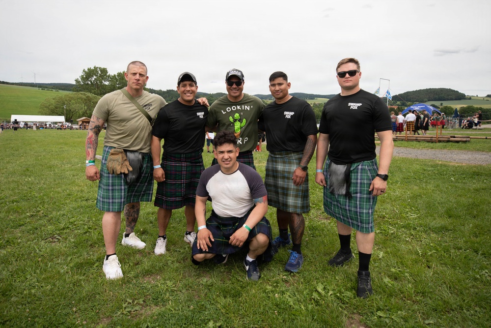 2d Cavalry Regiment participates in Highland Games