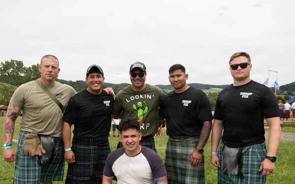 2d Cavalry Regiment participates in Highland Games