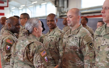 401st Army Field Support Brigade Patching Ceremony