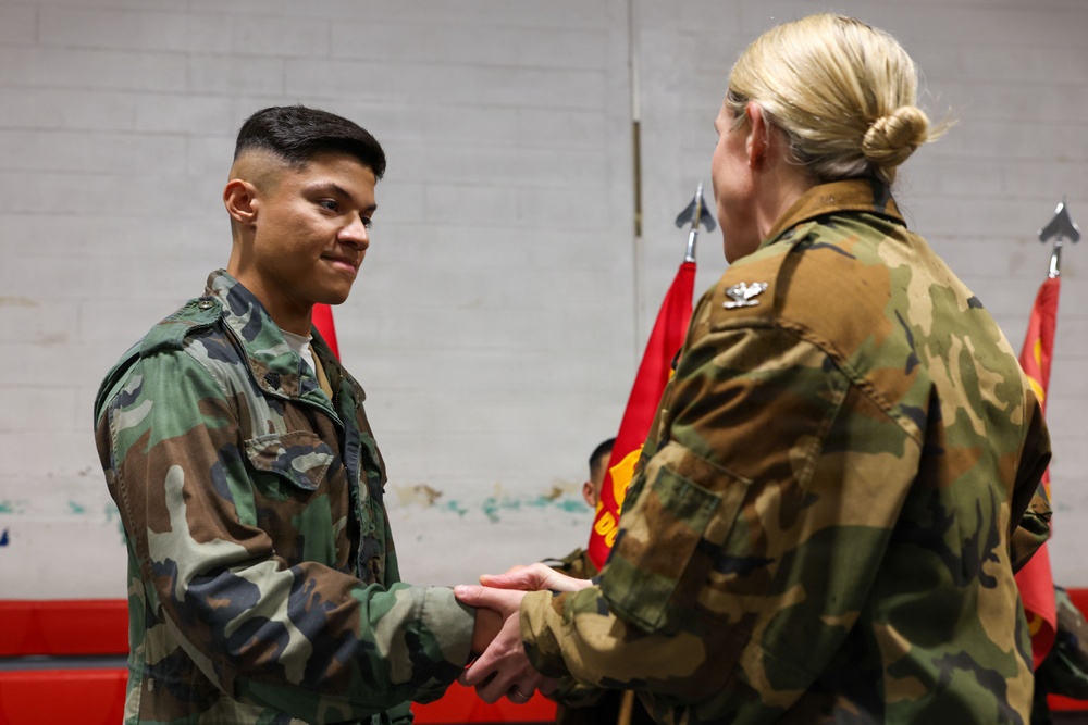 8th &amp; I Marines recognized at Battalion Formation