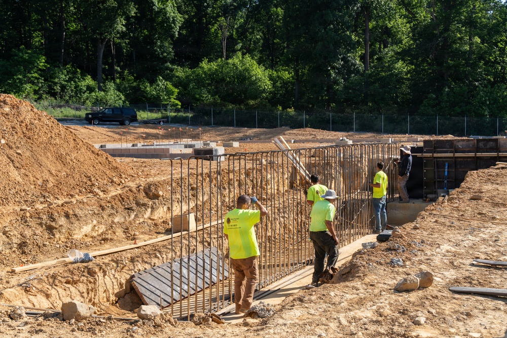 New Range Maintenance facility under construction at Fort Indiantown Gap